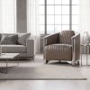 expo fauteuil aviateur gris