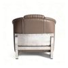 fauteuil aviateur gris arriere