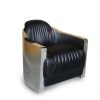 fauteuil aviateur noir
