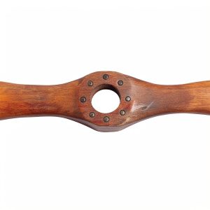 details Hélice à pointes noires en bois