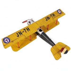 maquette avion bois vintage