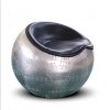 pouf aviateur alu rivete